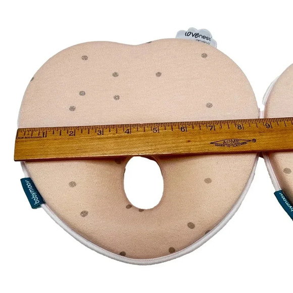 Babymoov Love Nest Lot  2 Baby Head Rest Pillows Ergonomical Twins or Backup - Picture 7 of 8